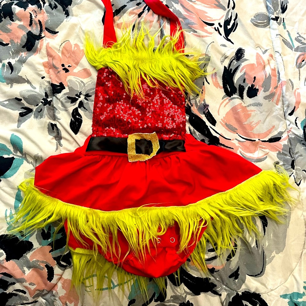 2 year old holiday costume baby grinch